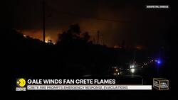 Greece: Crete Blaze Forces Evacuations News Clip