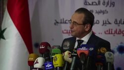 CLEAN : Syrian Health Minister holds press conference on COVID-19 cases News Clip