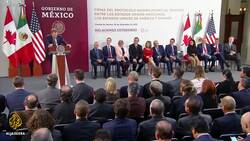 US, Canada and Mexico sign trade pact to replace NAFTA News Clip