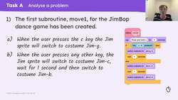 Problem solving using programming constructs Instructional Video