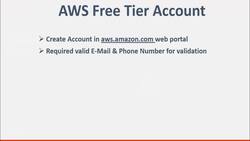 AWS Tutorial AWS Solutions Architect and SysOps Administrator - AWS Free Tier Account Instructional Video