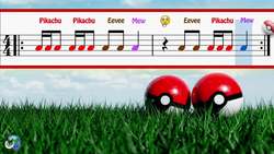 Fun Elementary Music Games: Pokémon Rhythm Play-Along | Brain Break | Advanced Version Instructional Video