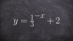 How to graph an exponential function Instructional Video