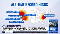 Scorching heat wave creates deadly conditions in national parks News Clip