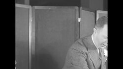 At patent show in NY City, Ray Perkins of NBC shows humorous inventions News Clip