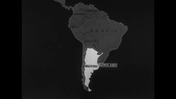 Argentinian President Juan Peron leaves office in Buenos Aires as military junta takes over; file footage of Peron while in power News Clip