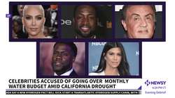 Celebrities Are Overusing An Already Dwindling Water Supply News Clip