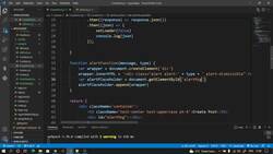Mega Web Development Bootcamp with React Bootstrap 5, Redux, and REST API - Alert Message for Success and Error Scenarios Instructional Video