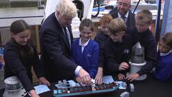 Boris Johnson announces new Royal Navy frigate contract awarded to Babcock News Clip
