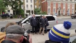 Kurt Zouma arriving at Thames Magistrates' Court News Clip