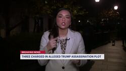 DOJ: 3 charged in attempted murder-for-hire plot against President-elect Donald Trump News Clip