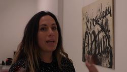 Practising yoga & mindfulness amongst fine art News Clip