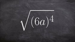 Rewrite the given radical expression with fractional powers then simplify Instructional Video