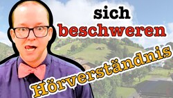 Hörverständnisübungen: Beschwerden in verschiedenen Situationen Instructional Video