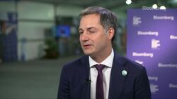Belgium PM Alexander De Croo at COP26 Summit News Clip