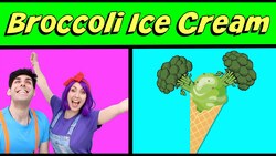 I Like Broccoli Ice Cream Song - Funny Food song for kids by Bella and Beans TV Instructional Video