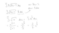 u-Substitution Instructional Video
