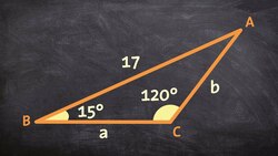 Find the missing sides of a triangle using the law of sines Instructional Video