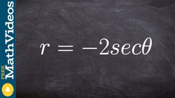 Converting from polar form to rectangular form Instructional Video