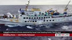 3 Newfoundland activists detained by Israel now heading home, family says|Julia Israel|1900 News Clip