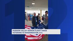 Hudson Valley veterans honored with flight to Washington, D.C. News Clip