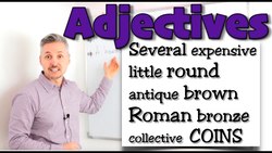 word order ADJECTIVES (Order of adjectives) Instructional Video