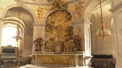 CLEAN : The Royal Chapel of the Château de Versailles is back to its former glory News Clip