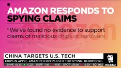 Apple, Amazon Deny Report That Chinese Spies Hit Servers News Clip