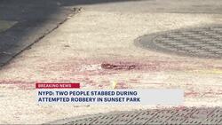 Police: 2 men stabbed in Sunset Park News Clip