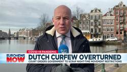 Netherlands COVID-19 curfew to continue after court ruling News Clip