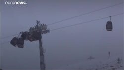 Cable cars collide at Austrian ski resort News Clip