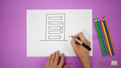 Arts and Crafts: How to Draw Your Front Door Instructional Video