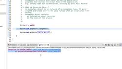 Core Java Programming Course- What is an Exception? Instructional Video