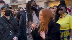 Protesters set off rape alarms and demand ‘radical change’ at Met Police News Clip