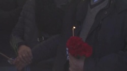 CLEAN : Ukrainians still burying the first victims of war News Clip