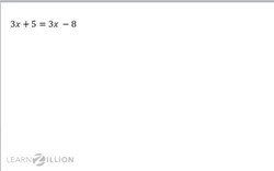 Identifying Systems of Equations with No Solutions Instructional Video