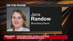 ECB Working on Crisis Tool If There's a Bond Blowout News Clip
