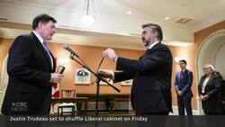 Justin Trudeau to shuffle Liberal cabinet Friday News Clip