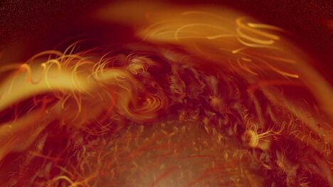 Cosmic Journeys: Rivers of Energy Inside the Sun