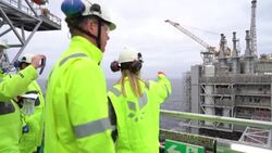 CLEAN : STOCKSHOTS of the Johan Sverdrup oilfield off Norway News Clip