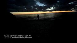 Family of N.S. drowning victim plead for safety equipment at Peggys Cove News Clip