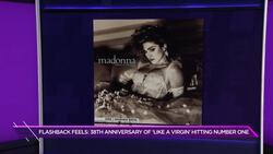 Flashback Feels: Madonna’s “Like A Virgin” Hit No. 1 News Clip