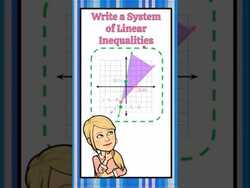 Write a System of Inequalities HS.A-CED.A.3 Instructional Video