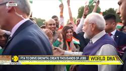 Indian PM arrives in London, free trade deal expected today News Clip