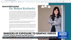 Recent violent videos have spread instantly online, raising concerns about mental health News Clip