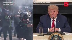 'Civil War In America...': Trump Makes Bombshell Announcement On LA Riots; Blasts Governor Newsom News Clip