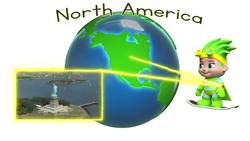 Continents of the World with Peter Planet Instructional Video