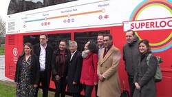 Sadiq Khan unveils new Superloop bus route News Clip
