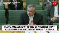 “We Are Legitimate, Don’t Want Nukes”: Iran Envoy Gets Angry During Tense UK Parliament Hearing News Clip