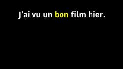 Learn French: know the difference between "Bon" and "Bien" in 5 minutes. Instructional Video